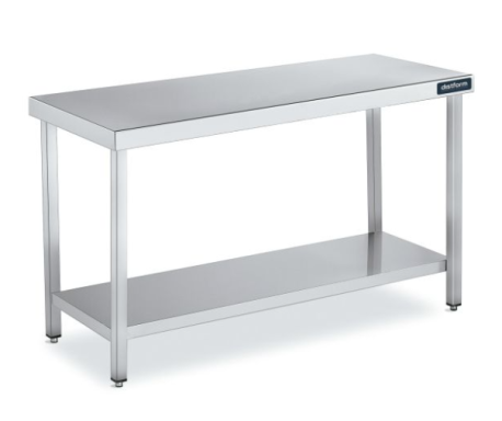 Mesa central 1500x700 con estante