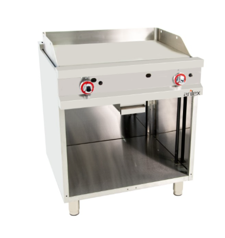 80FRYGR70 Frytop a gas acero rectificado 800x700x900 mm