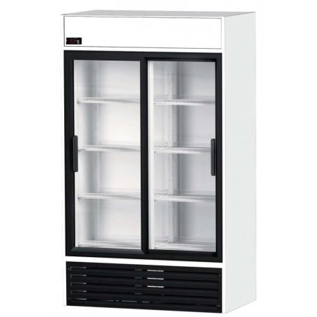 Armario Expositor Refrigerado 1000 litros 2 Puertas Correderas